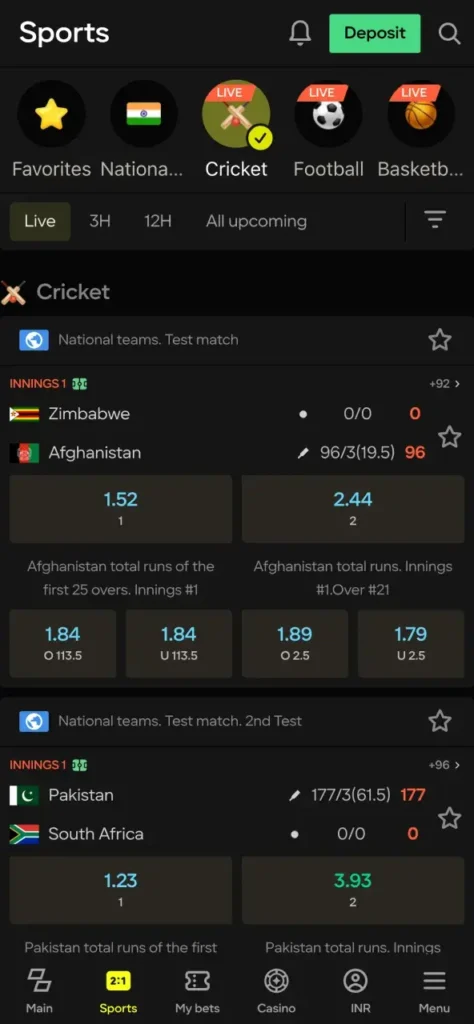 Cricket Parimatch