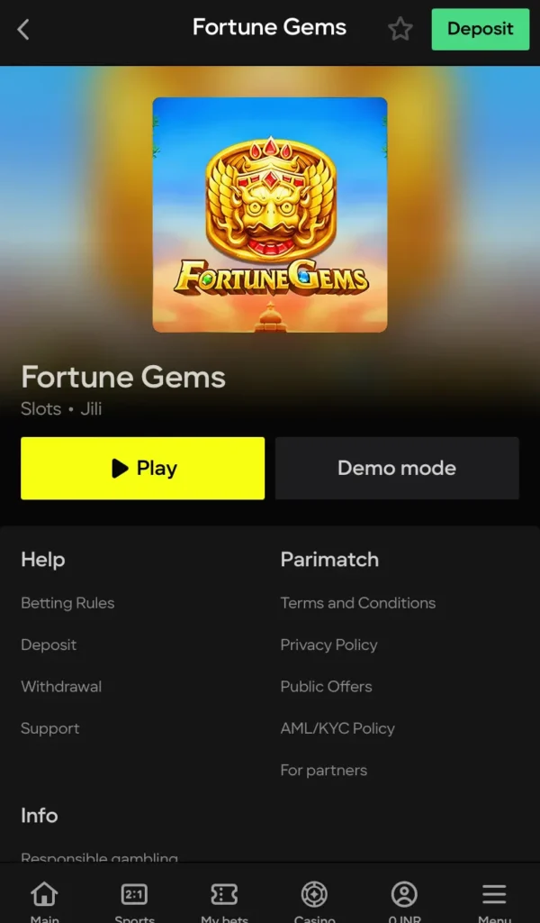 Fortune Gems Slot Review 