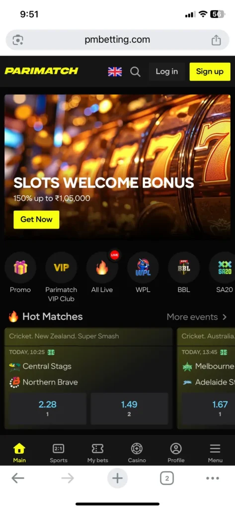 Slots Welcome Bonus 