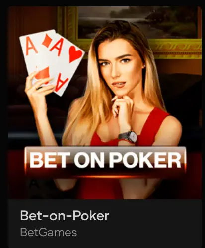 Play Bet on Poker 