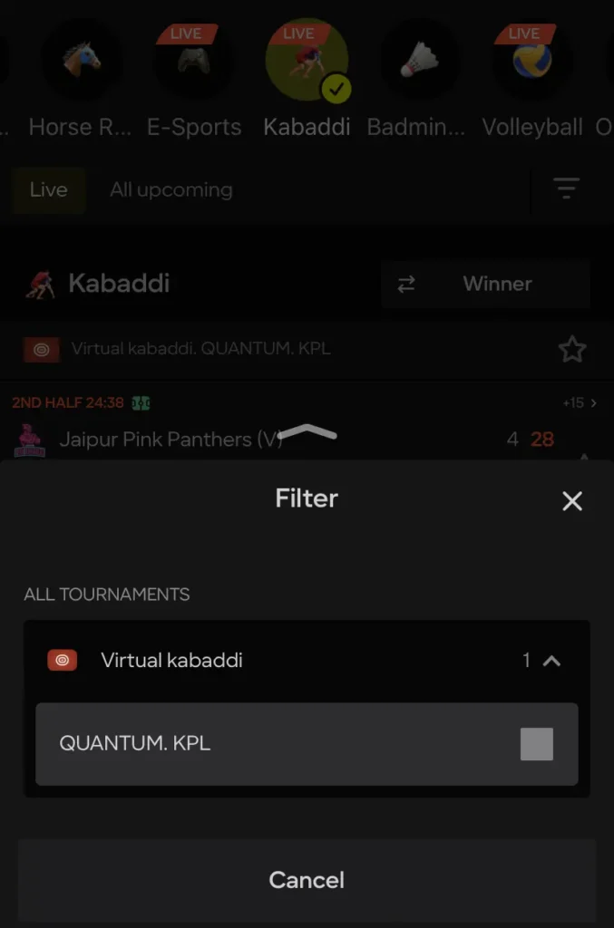 Types of Kabaddi Tournaments